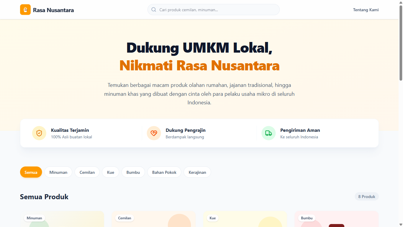 Katalog UMKM Rasa Nusantara